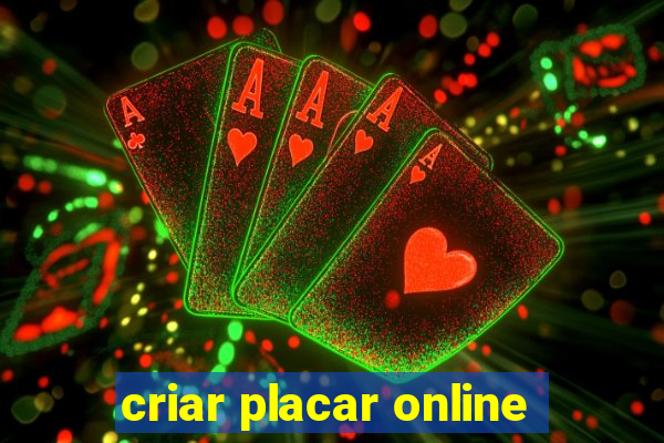 criar placar online